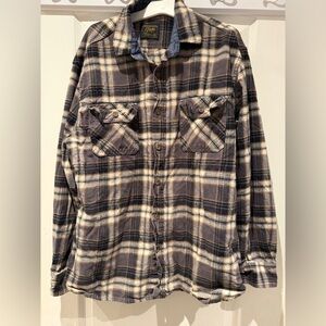 Jachs Brown and Cream Plaid Men's Shirt